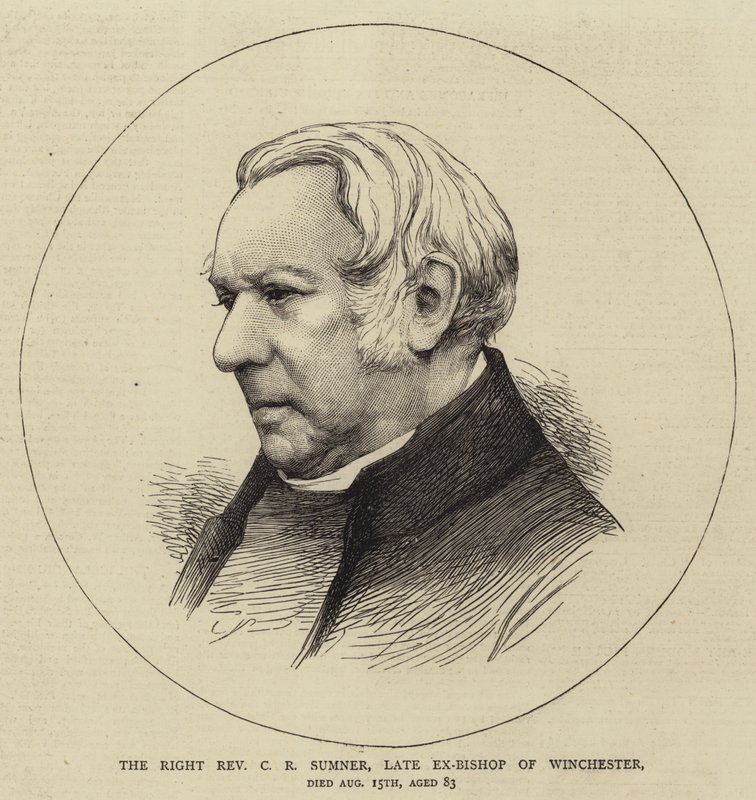 The Right Reverend C R Sumner, Late Ex-Bishop of Winchester by English School