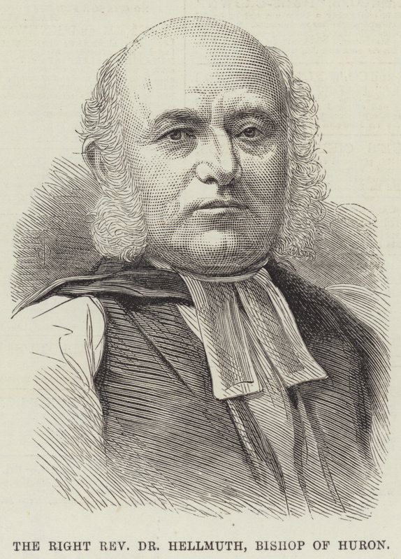 The Right Reverend Dr Hellmuth, Bishop of Huron by English School