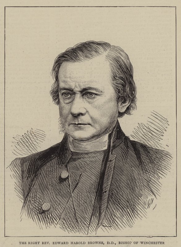 The Right Reverend Edward Harold Browne, DD, Bishop of Winchester by English School