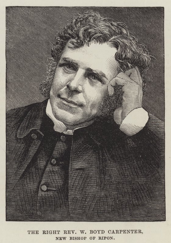 The Right Reverend W Boyd Carpenter, New Bishop of Ripon by English School
