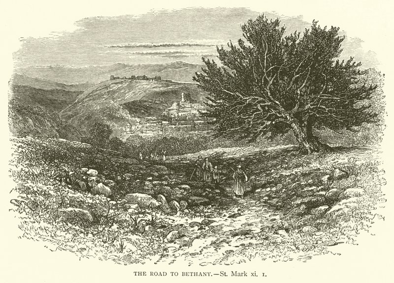 The Road to Bethany, St Mark, xi by English School