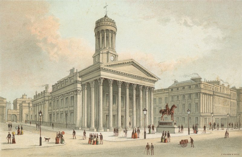 The Royal Exchange, Queen Street - Glasgow by English School