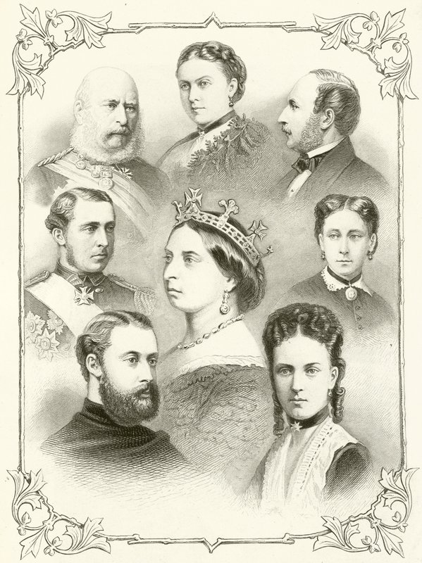 The Royal Family by English School