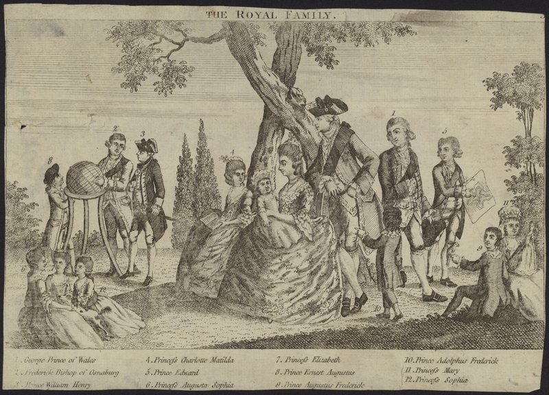 The Royal Family by English School