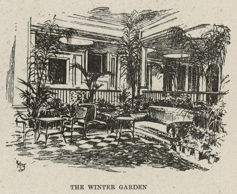 The Russell Hotel, Russell Square: The Winter Garden by English School