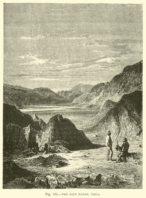 The Salt Range, India by English School