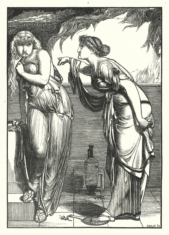 The Search of Ceres for Proserpine by English School