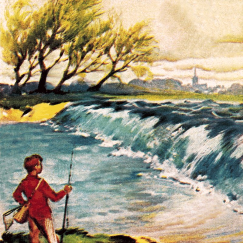 The Severn Bore by English School