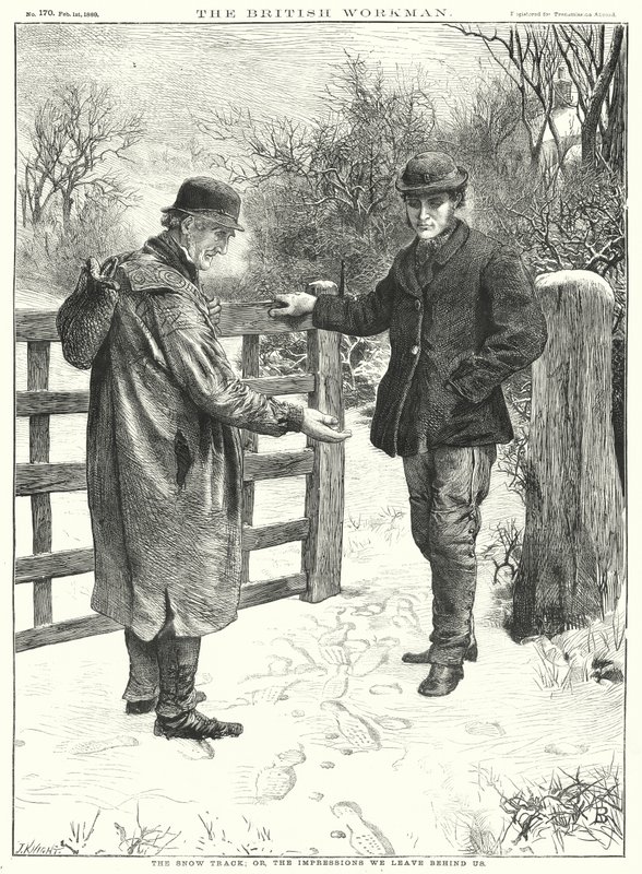 The Snow Track; or, the Impressions We Leave Behind Us by English School