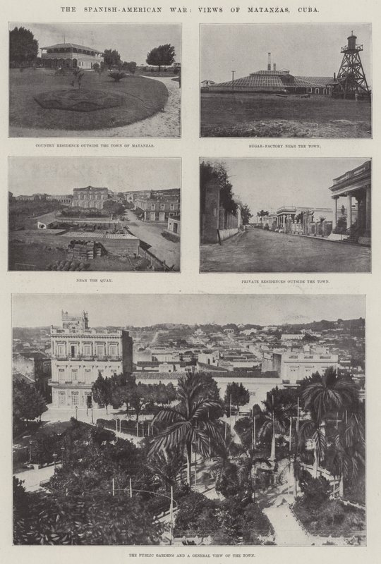 The Spanish-American War, Views of Matanzas, Cuba by English School