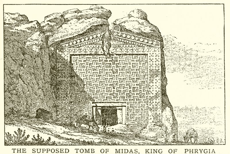 The Supposed Tomb of Midas, King of Phrygia by English School