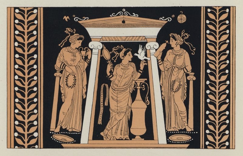 The Temple of Aphrodite by English School