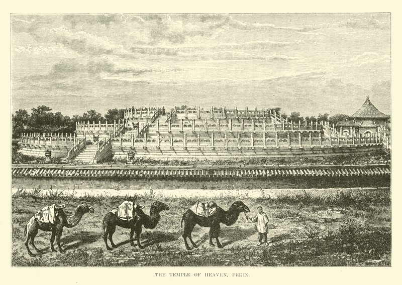 The Temple of Heaven, Pekin by English School