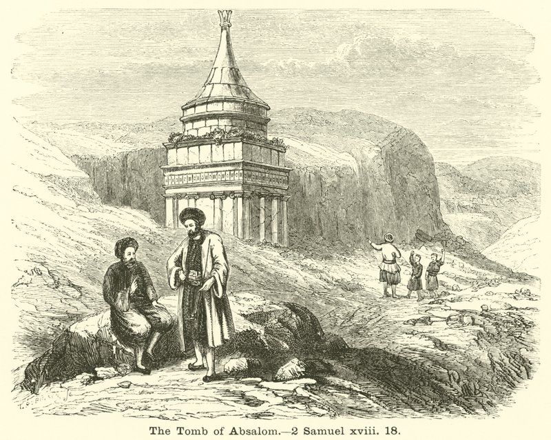 The Tomb of Absalom by English School