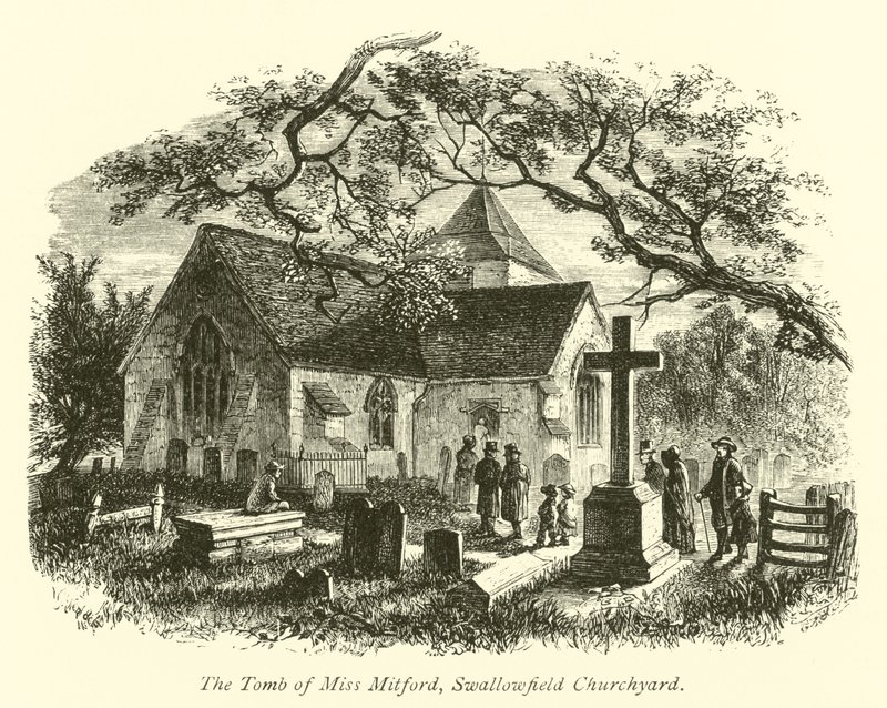 The Tomb of Miss Mitford, Swallowfield Churchyard by English School