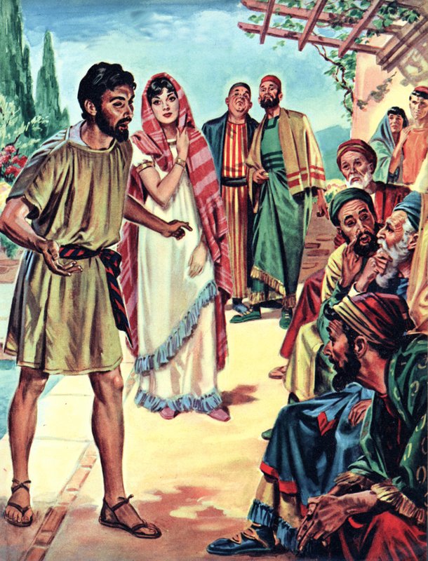 The Trial of Susanna by English School