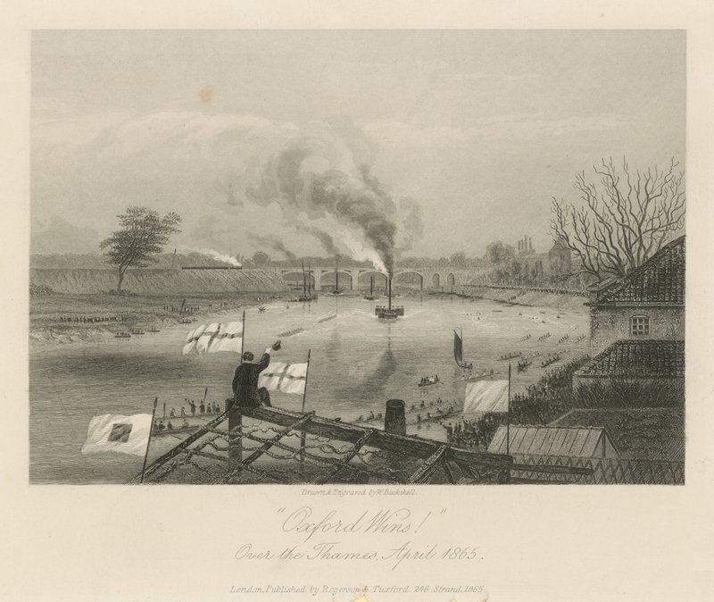 The University Boat Race by English School