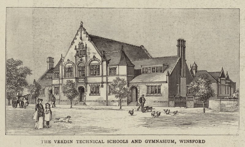 The Verdin Technical Schools and Gymnasium, Winsford by English School