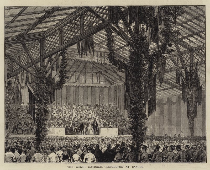 The Welsh National Eisteddfod at Bangor by English School