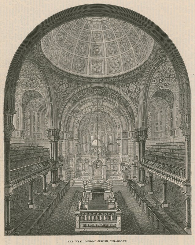The West London Jewish Synagogue by English School
