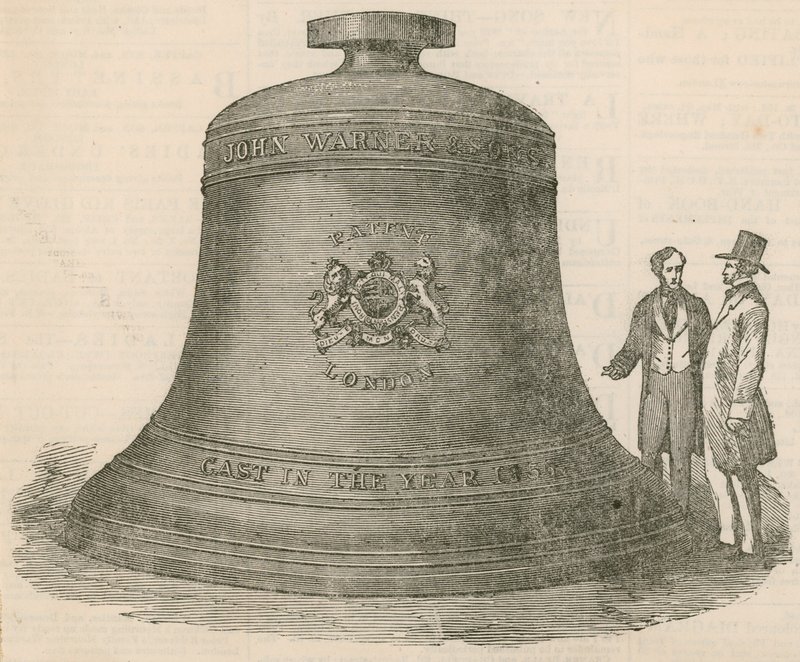 The Westminster Clock Bell (Big Ben) by English School
