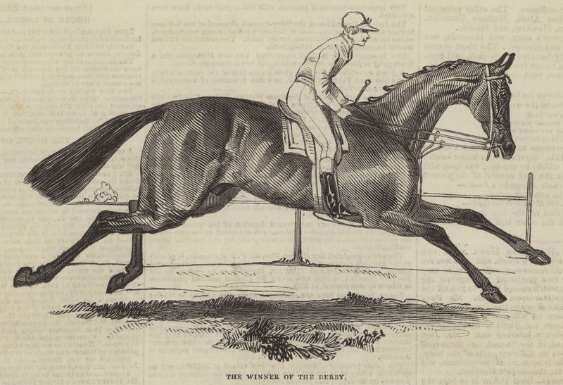 The Winner of the Derby by English School