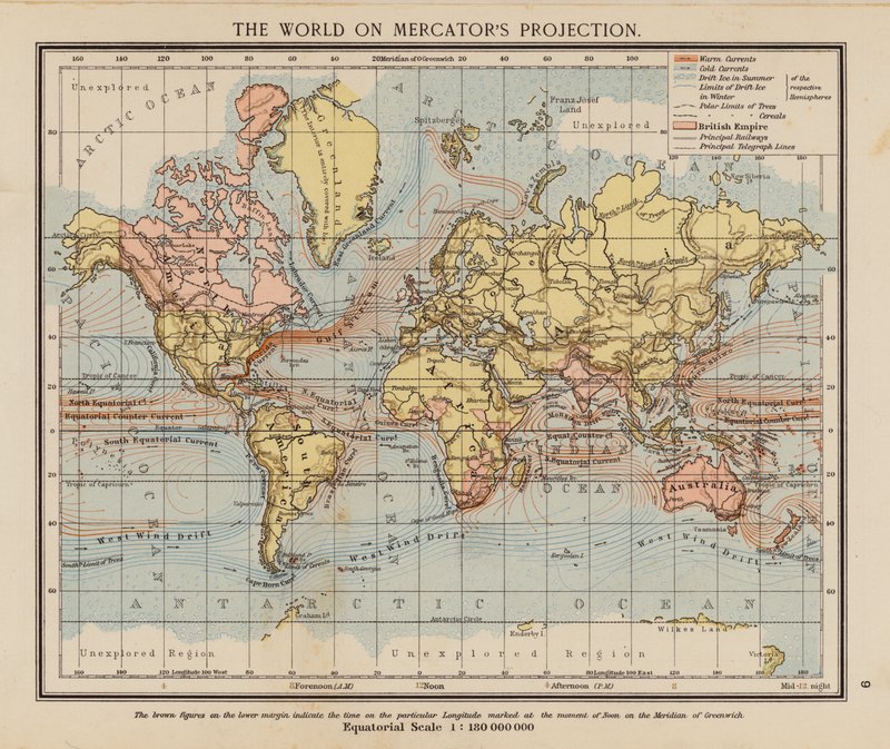 The World on Mercator