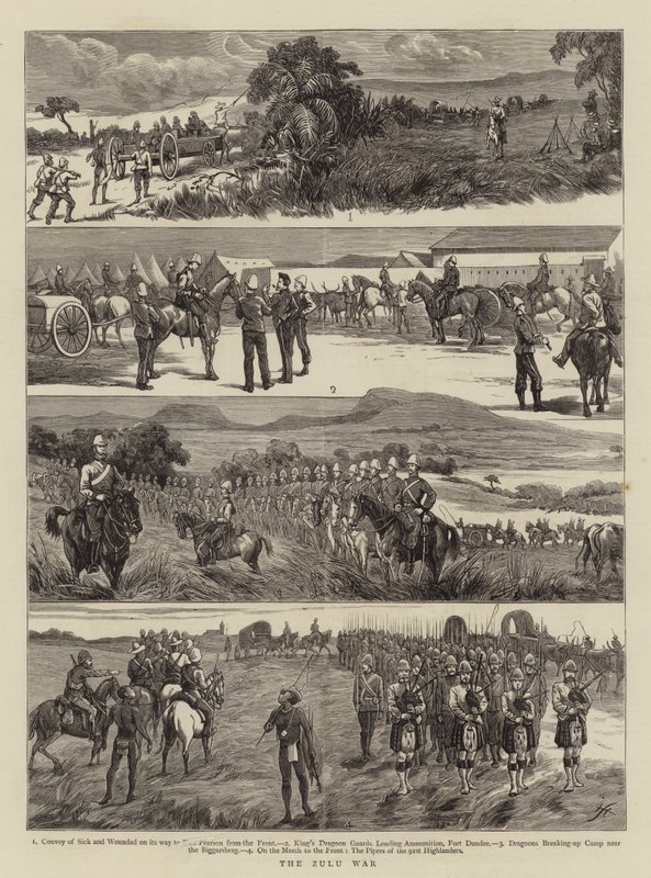 The Zulu War by English School