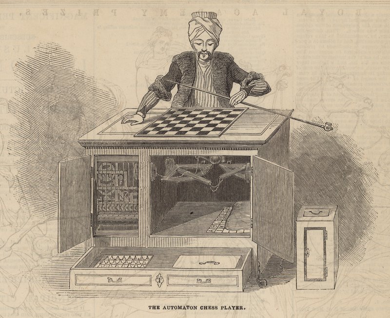 The Automaton Chess Player by English School