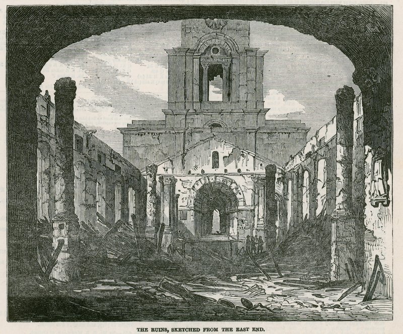 The Burning of St Anne