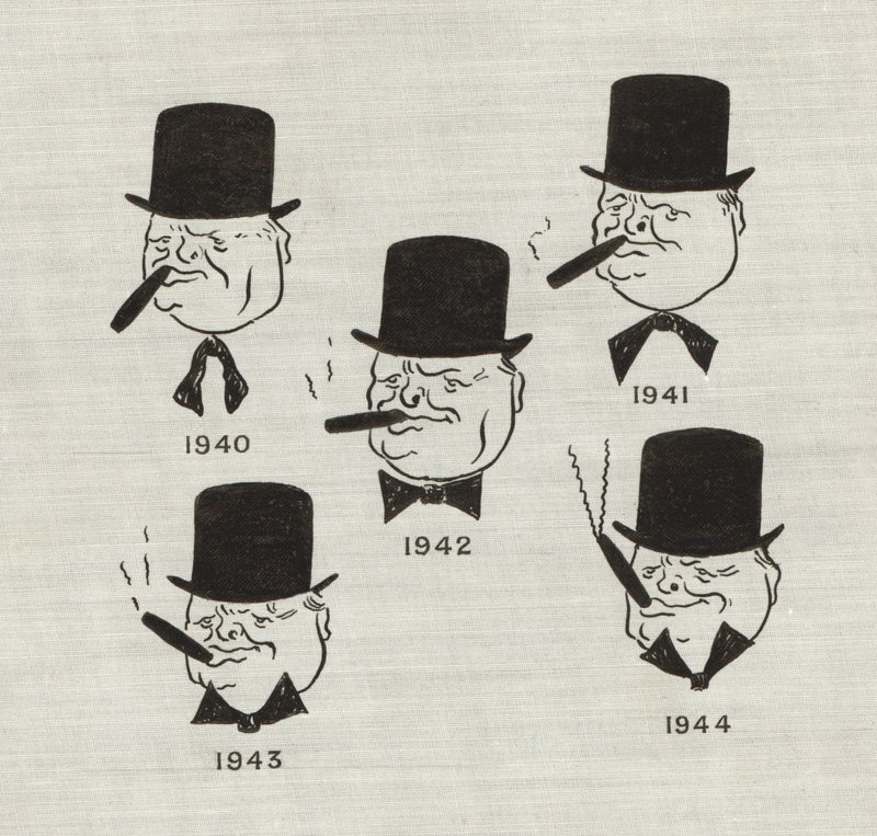 The changing moods of British Prime Minister Winston Churchill as the Second World War progressed by English School