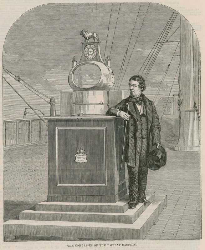 The Compasses of the Great Eastern by English School