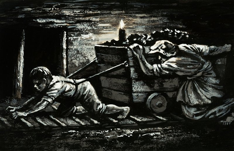 The dark side of the Industrial Revolution: child labour by English School
