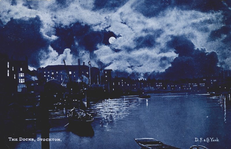 The docks, Stockton-on-Tees by English School