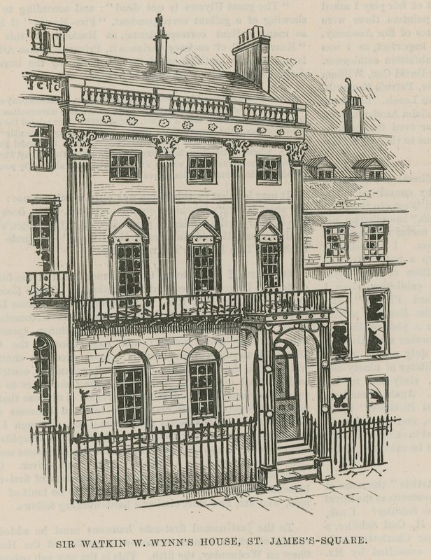 The Dynamite Outrage in Westminster; Sir Watkin W. Wynn