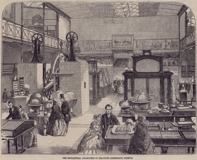 The Educational Collection in the South Kensington Museum, London by English School