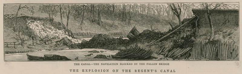 The explosion on the Regent