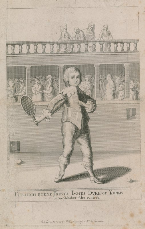 The High Borne Prince James by English School