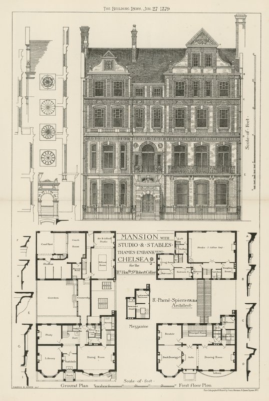 The home of Sir Robert Collier by English School