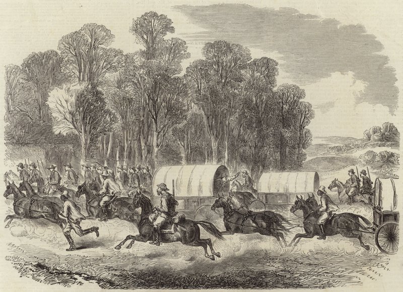 The Last Days of the Confederate Government by English School