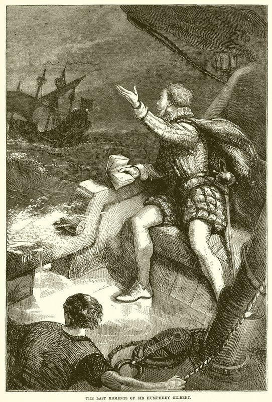 The Last Moments of Sir Humphrey Gilbert by English School
