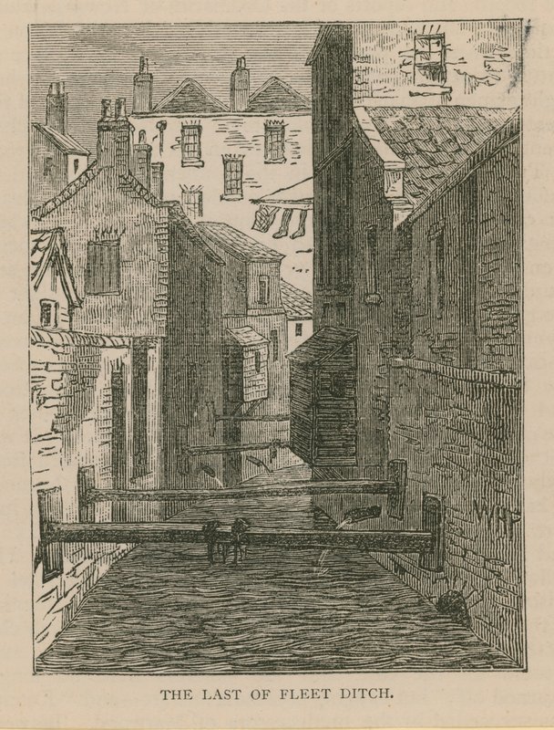 The Last of Fleet Ditch by English School