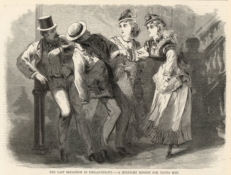 The Last Sensation in Philanthropy; A Midnight Mission for Young Men by English School