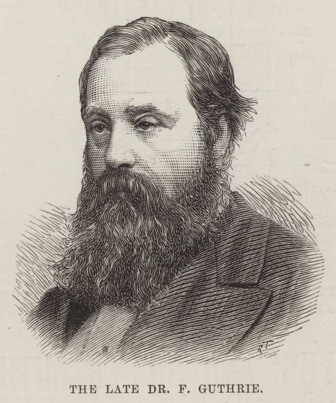The late Dr F Guthrie by English School
