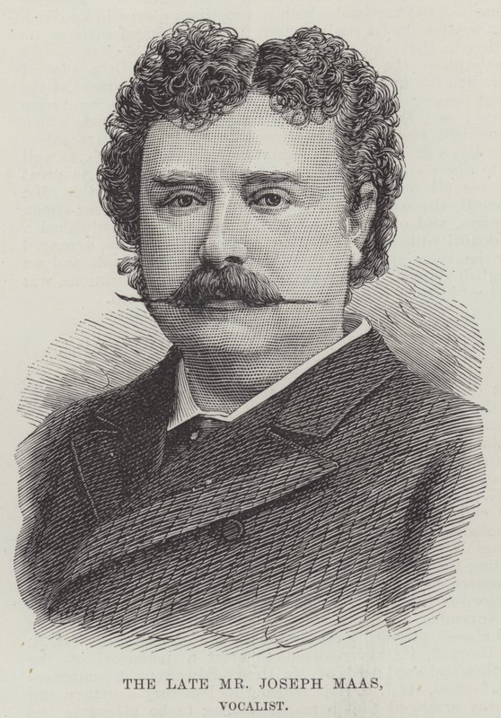 The late Mr Joseph Maas, Vocalist by English School