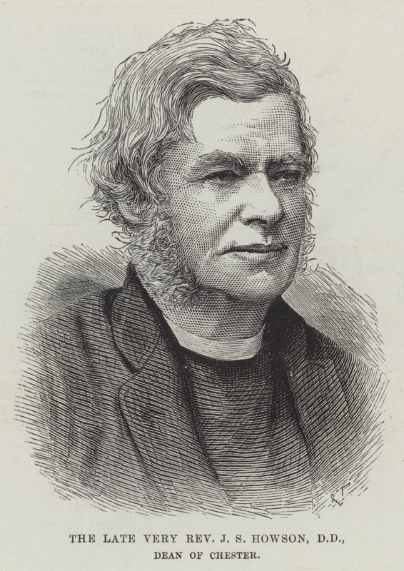 The late Very Reverend J S Howson, DD, Dean of Chester by English School