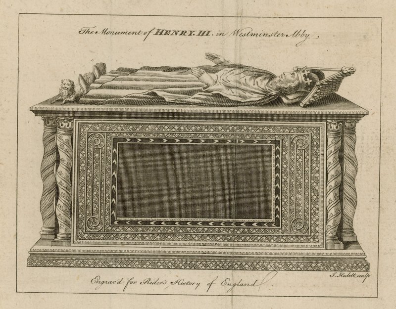 The Monument of Henry III by English School