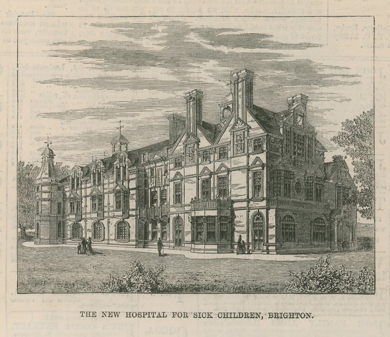 The New Hospital for Sick Children in Brighton by English School