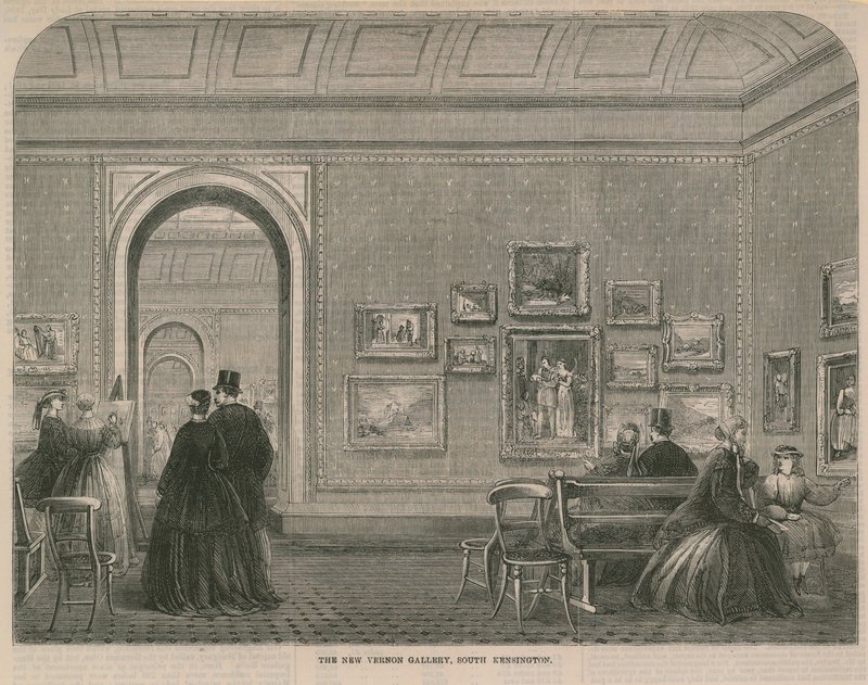 The New Vernon Gallery in South Kensington by English School