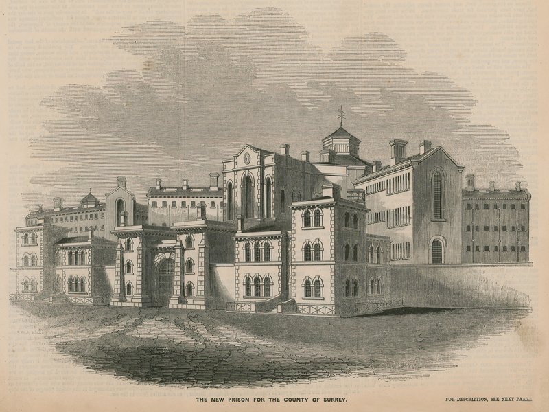 The new prison for the County of Surrey by English School